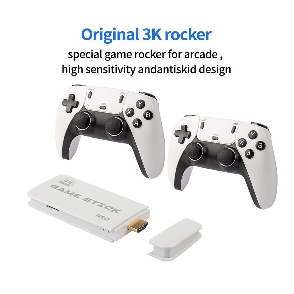 M15 Game Stick TV Handheld Game Classic 4K Retro Game Wireless Controllers OY
