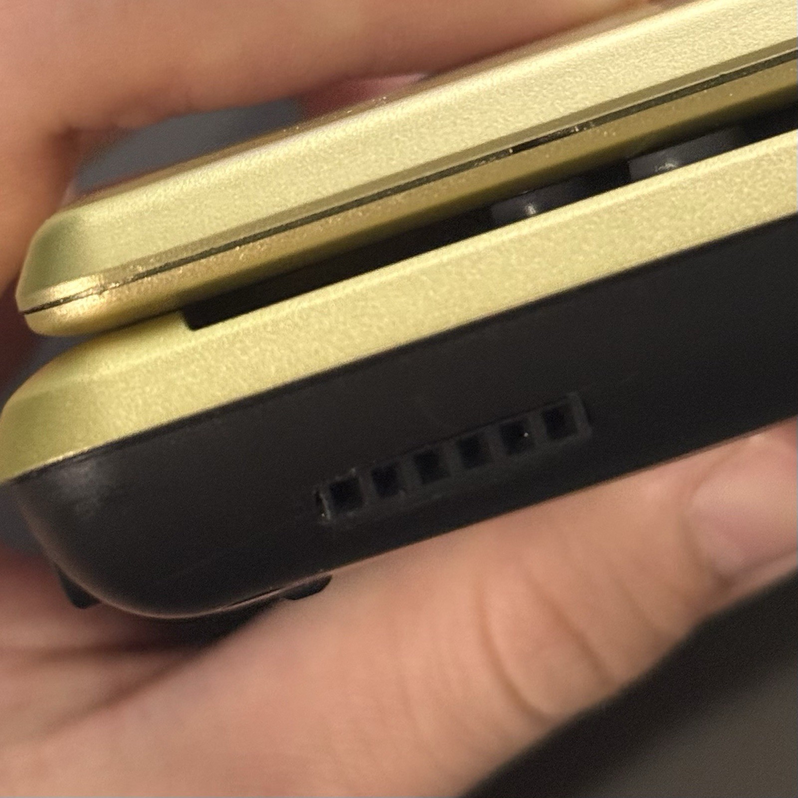 Custom DS Loopy Capture Card USB C/ Ext Controller Mod Zelda Hyrule Crest Gold