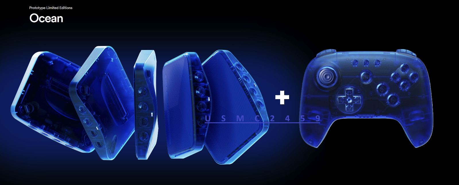 Analogue 3D – PROTOTYPE 🌊OCEAN🌊 LIMITED Console -W/ MATCHING CONTROLLER