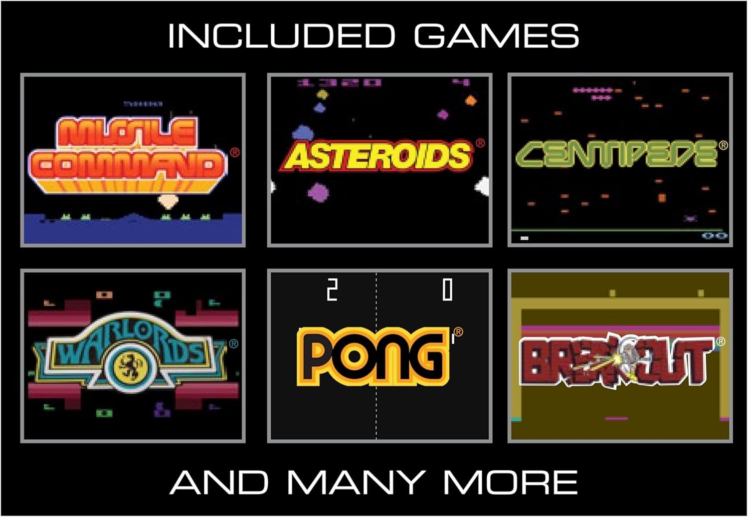 Atari Pocket Player Pro: Handheld Portable Video Game Console with 100 Games,…