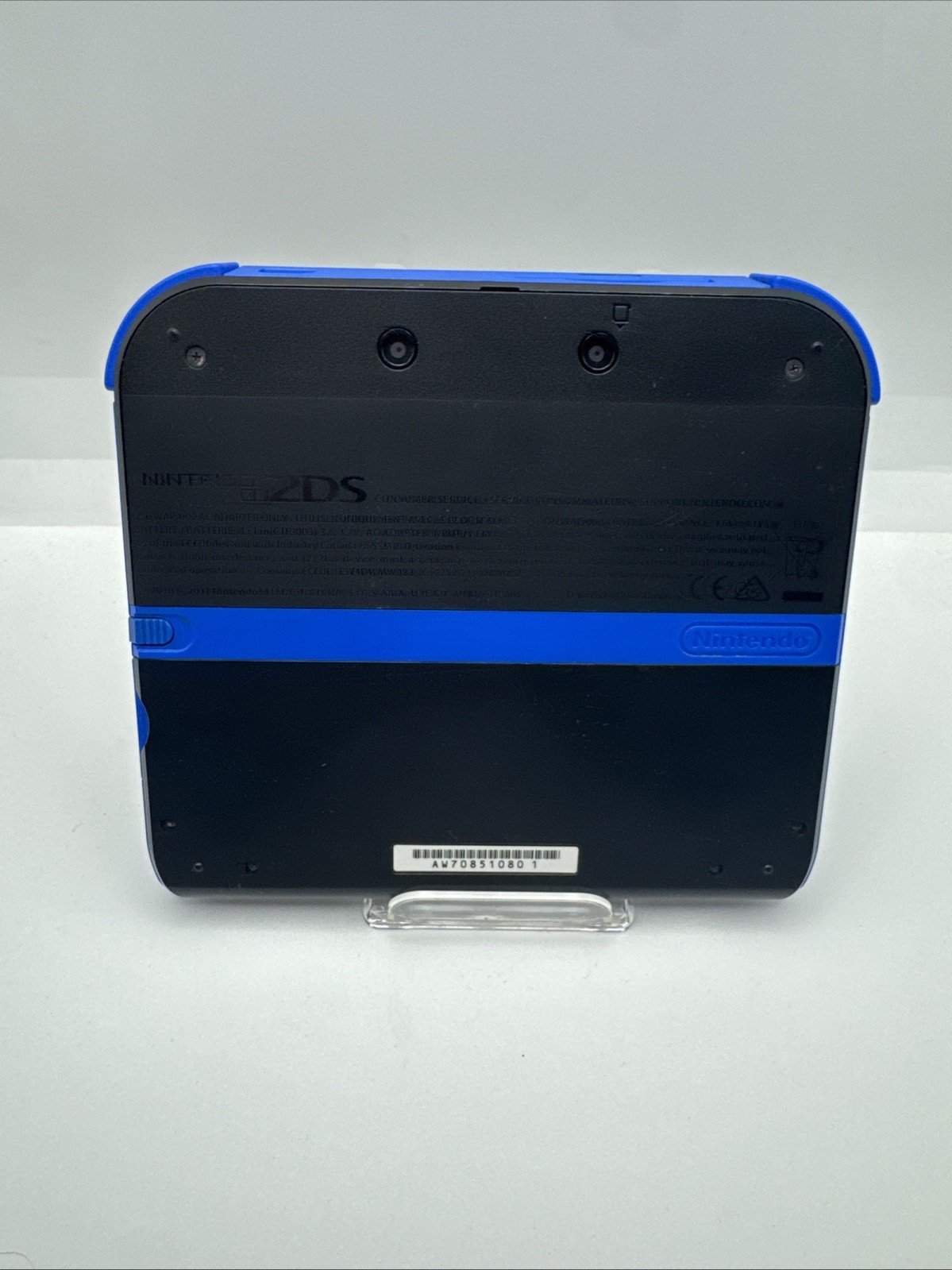 Nintendo 2DS Electric Blue Console – Complete CIB – Great Condition – Tested