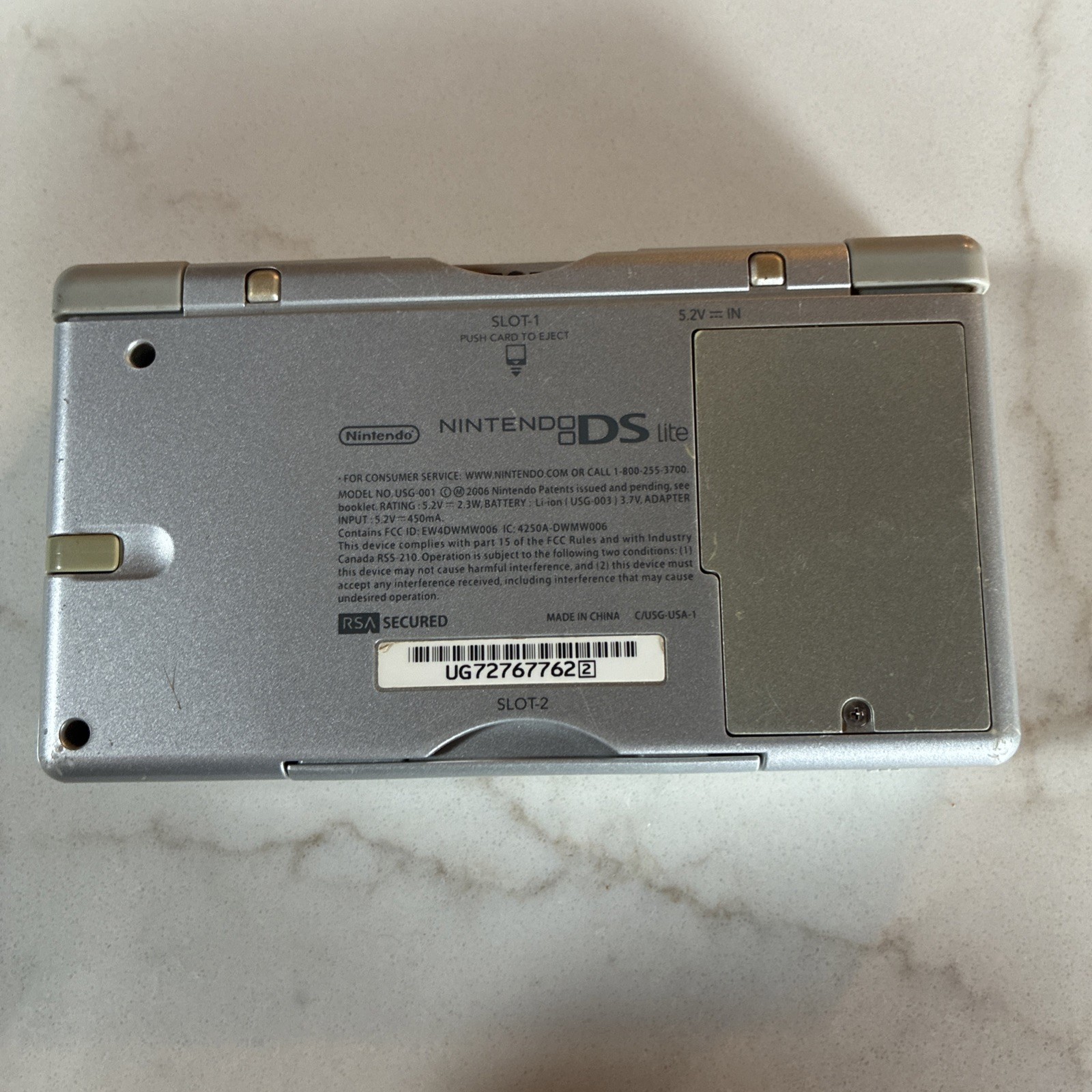 Nintendo DS Lite Console USG-001 Bundle Silver