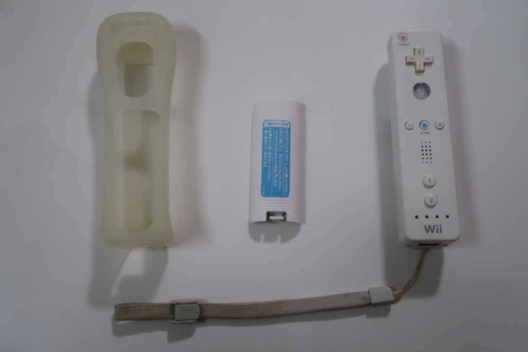 Nintendo Wii　White console SET & My first Wii　NTSC-J　Japanese　tested［A-1］