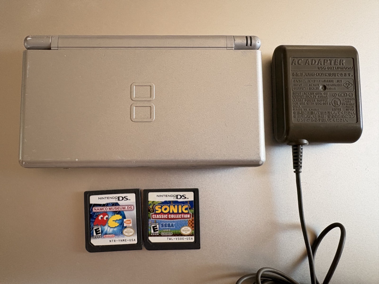 Nintendo DS Lite Silver Handheld System