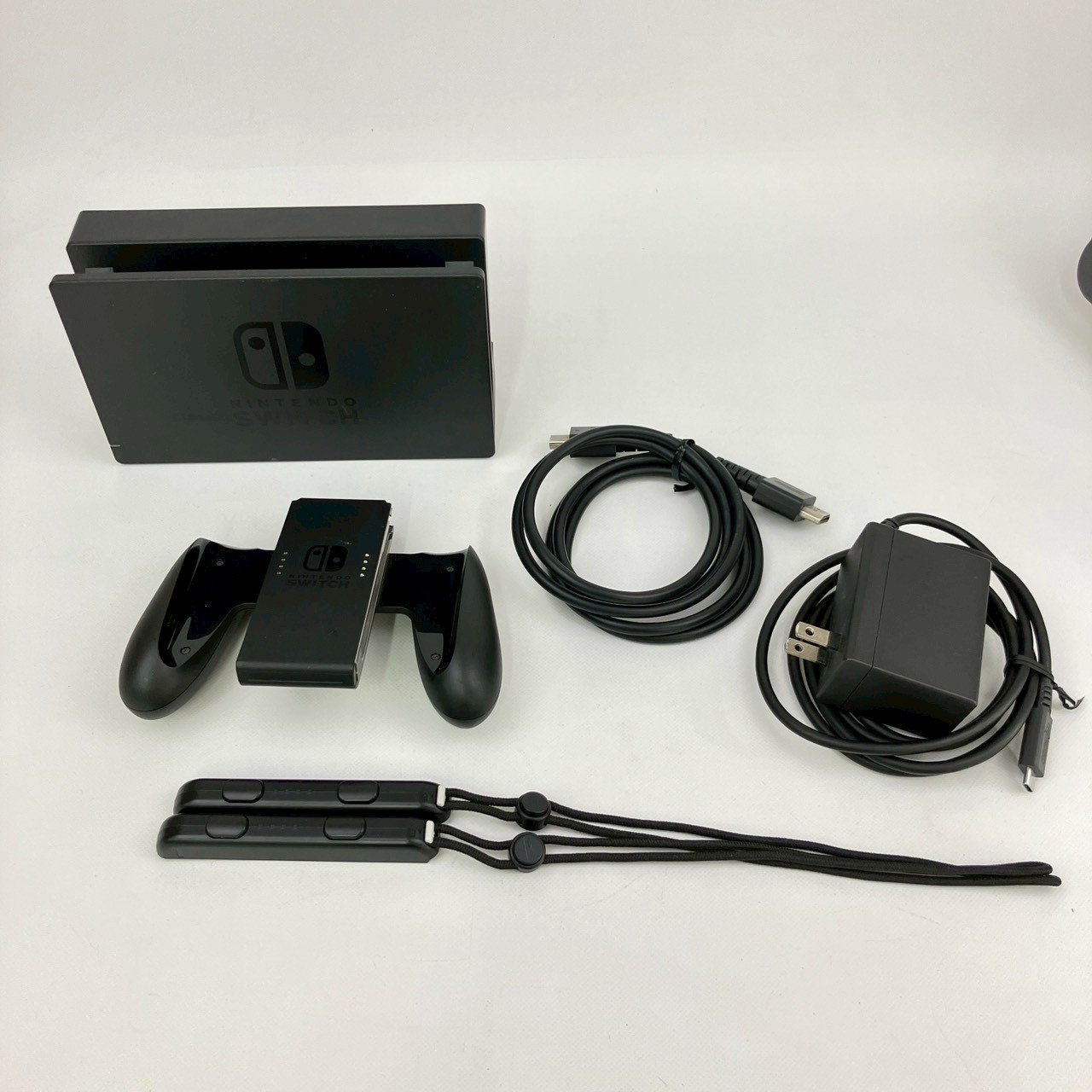 Nintendo Switch HAC-001 Console & Gray Joy-Con Box Region Free Ship From US