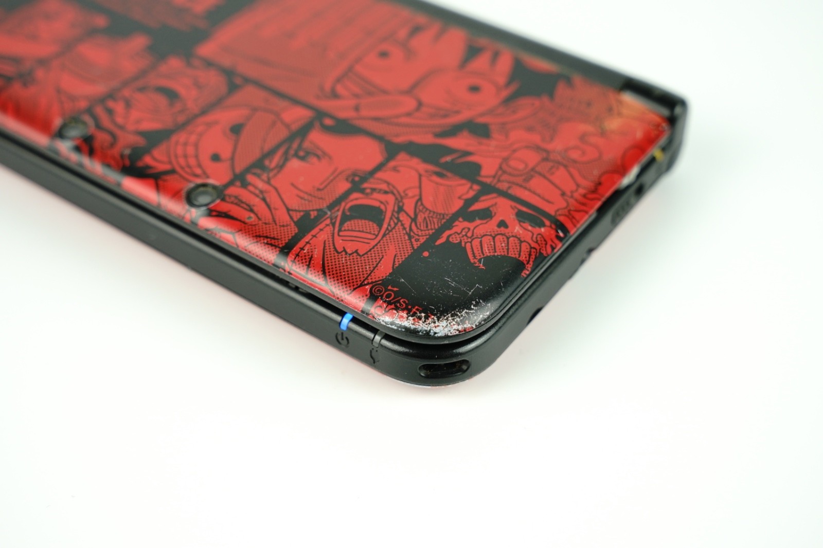 Nintendo 3DS LL Luffy Red Console | One Piece Unlimited World R | Charger+Stylus