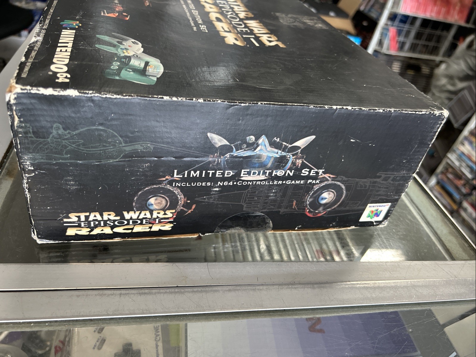 Nintendo 64 Console Star Wars Episode 1 Racer Limited Edition Complete PRE-OWNED
