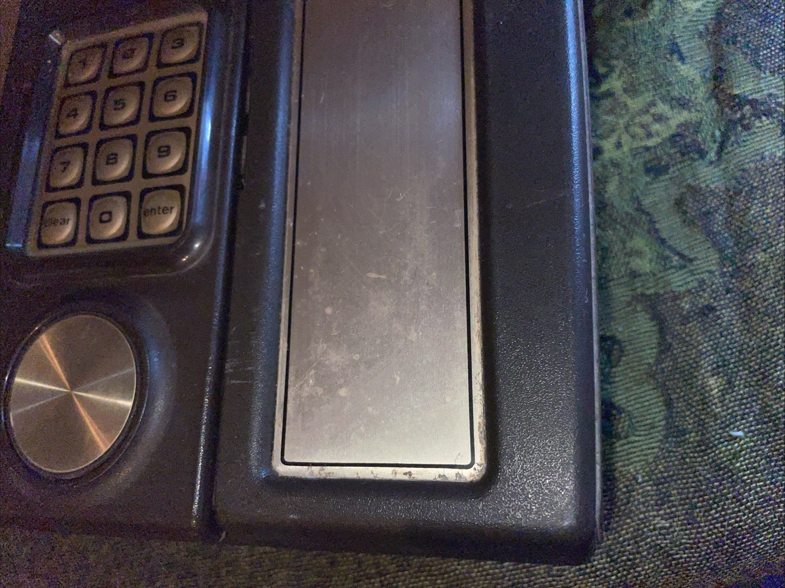 Vintage Intellivision Console Only Tested 2609 Brown & Gold Mattel Electronics