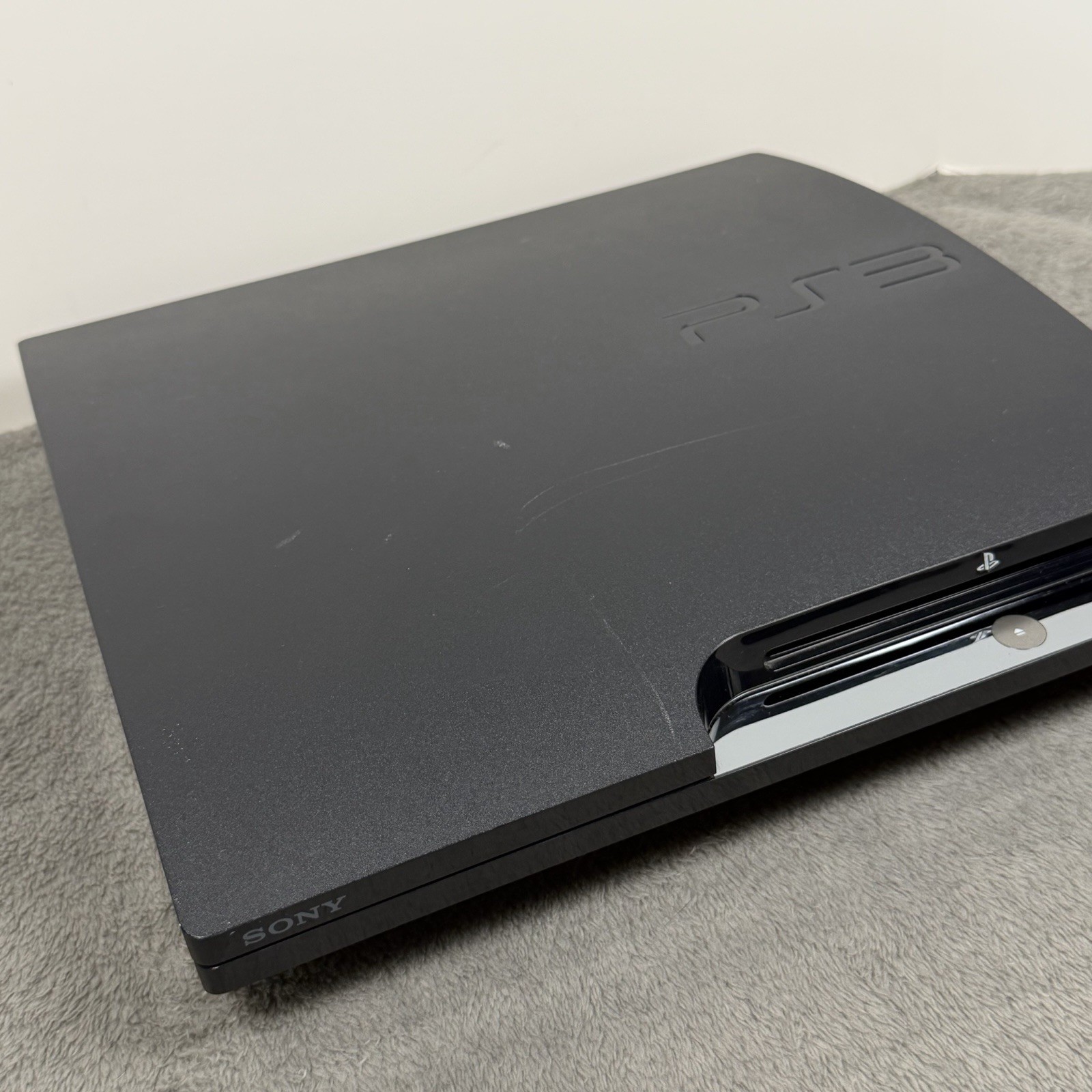 Sony PlayStation 3 Slim PS3 160GB Blk Console Gaming System CECH-2501A See Pics
