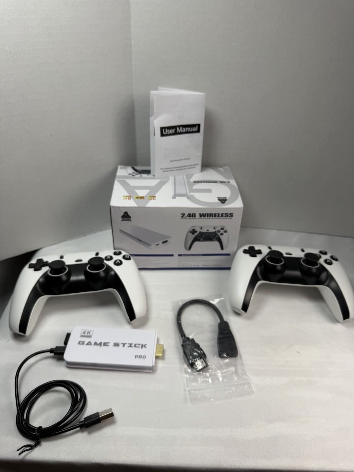 M15 Retro Game Stick, 4K HDMI Output & Wireless Controller