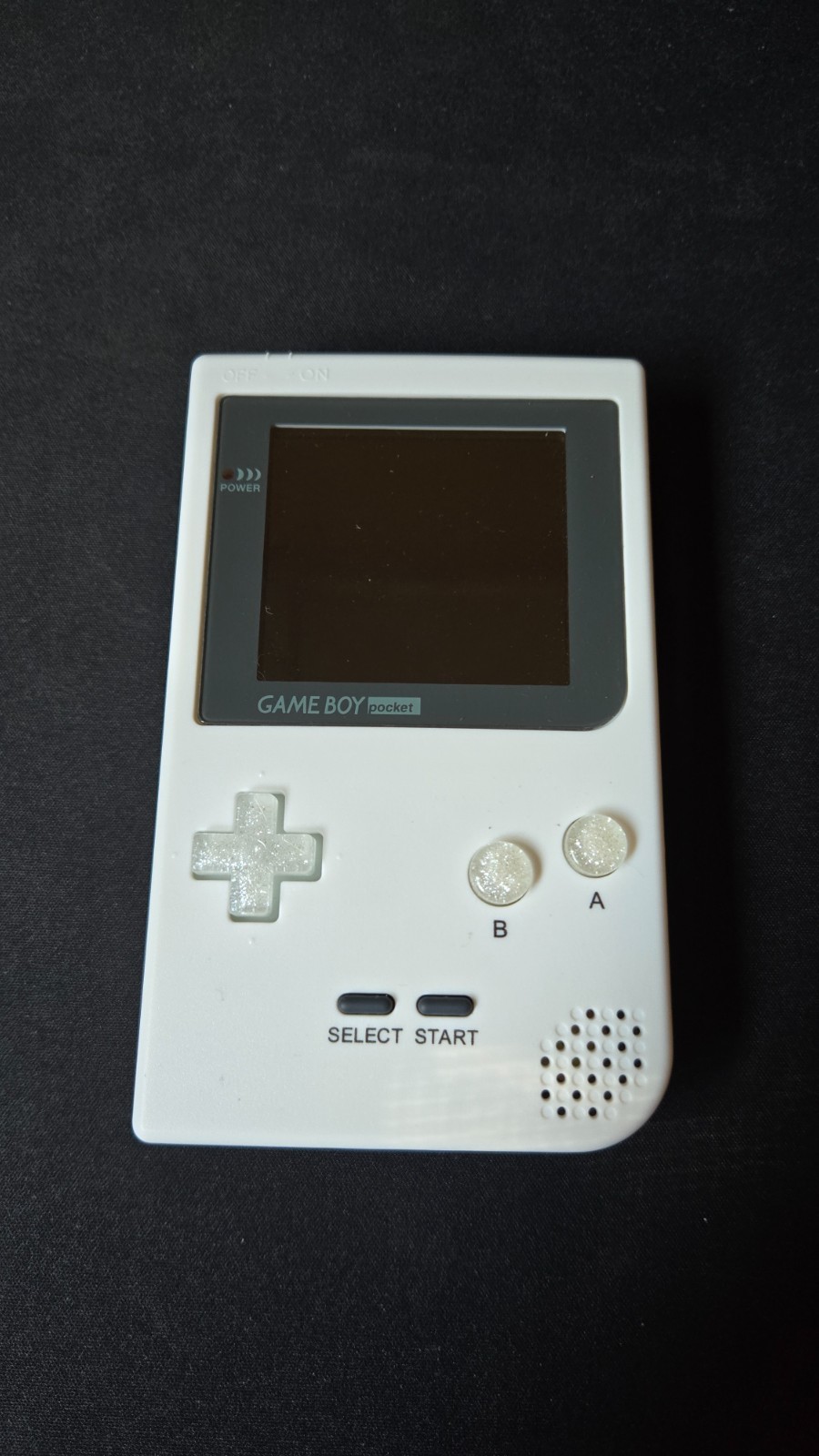 Nintendo Game Boy Pocket Silver Handheld System (LCD Screen mod)