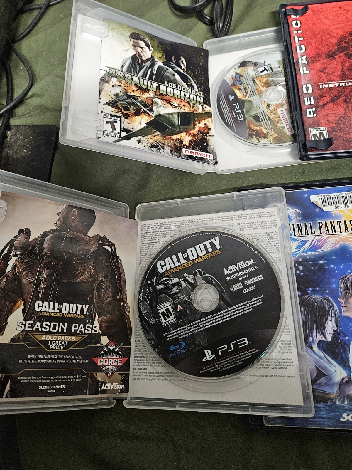 PS3 Fat CECHE01 Backwards Compatible Console, Remote and 9 Games – CIB – TESTED