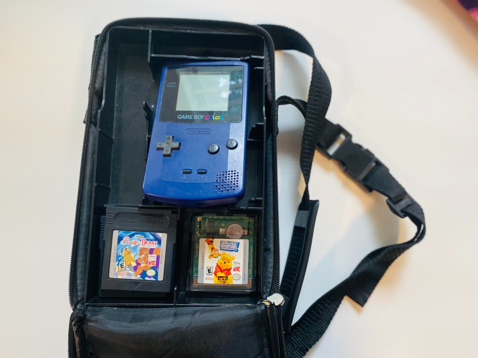 Nintendo Game Boy Box Blue with 6 Games – Retro Gaming Fun! Made in China
