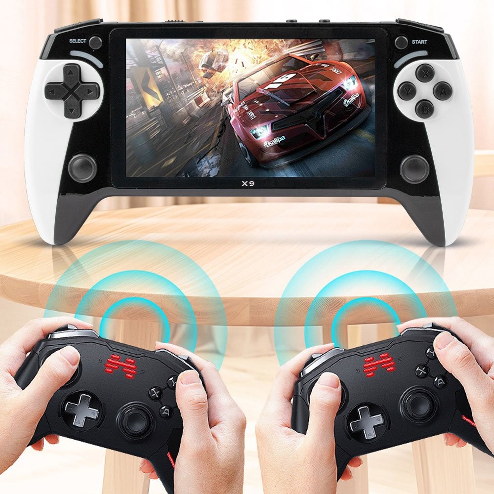 X9 Retro Handheld Game Console,5.5″IPS ScreenVideo Games,20,000+ Classic Games