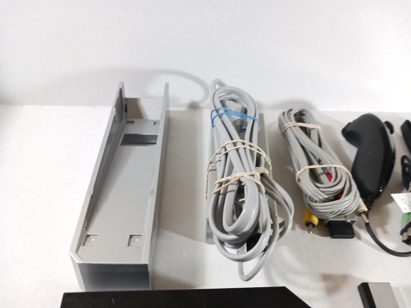 Nintendo Wii Black Console Bundle Full Set Motion Plus Lego Star Wars Tested OEM