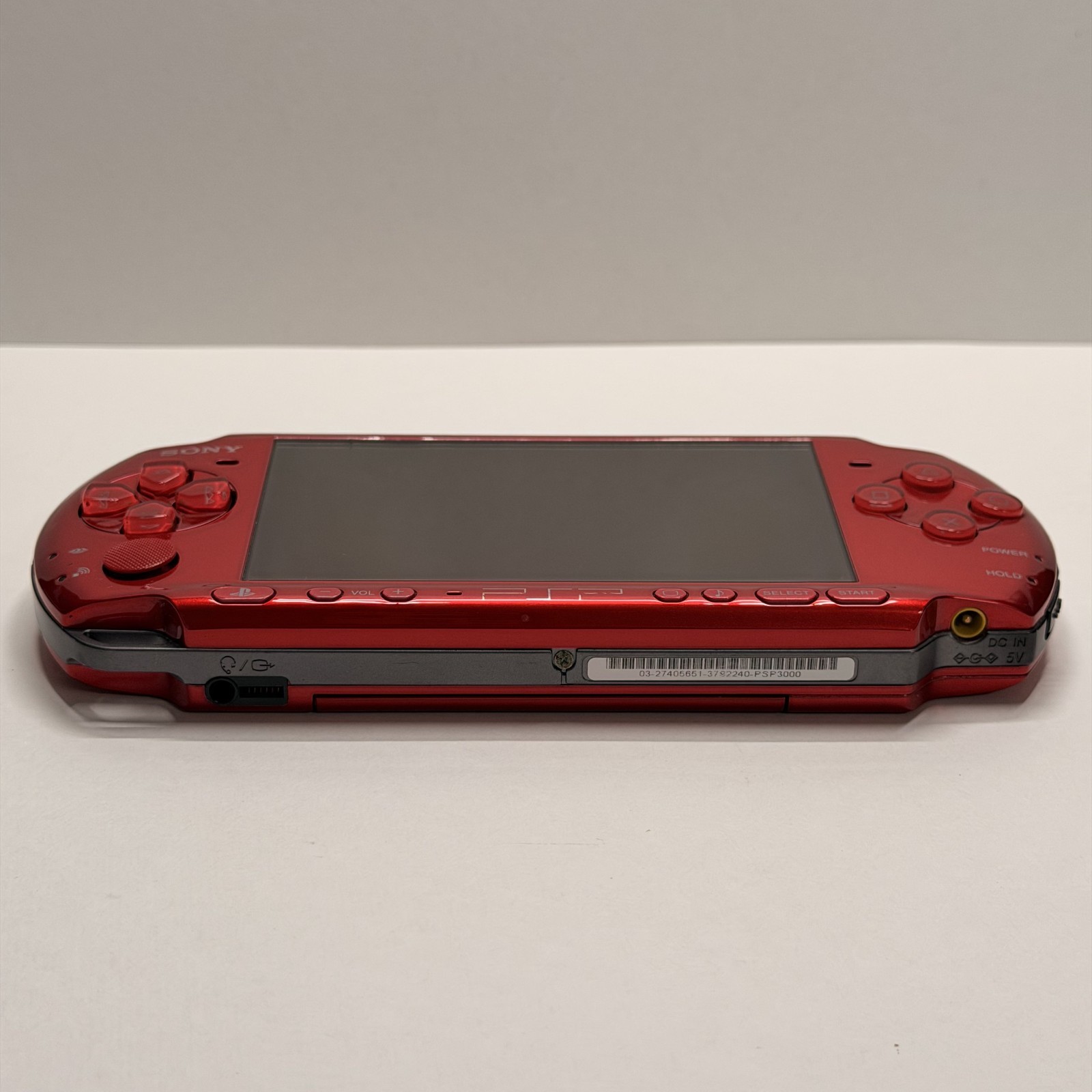 Sony PSP 3000 Radiant Red Console Excellent Condition Tested Working Bonus JP