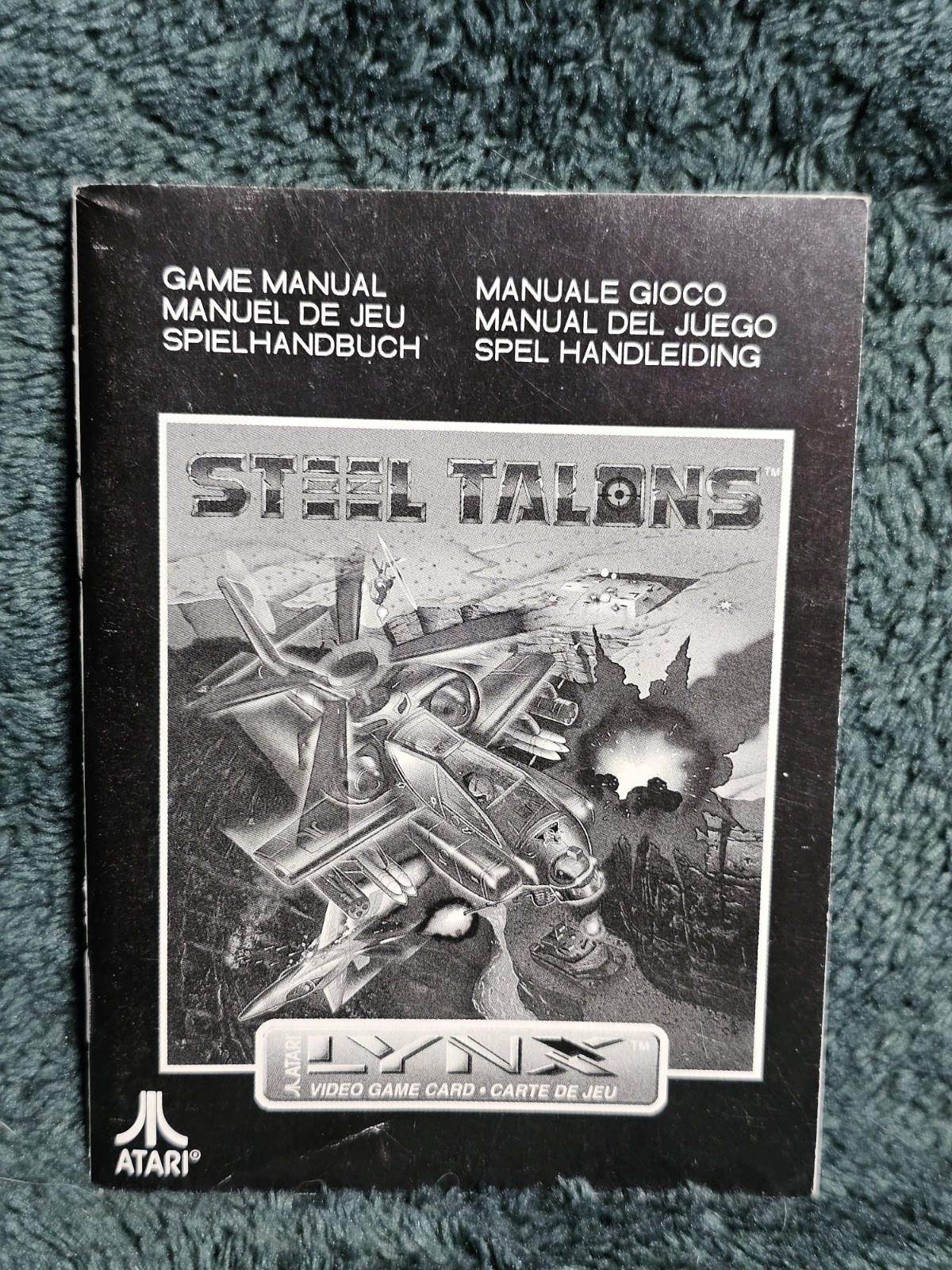 Atari Lynx System Original + 9 GAMES & MATCHING SERIAL NUMBERS BOX! WORKING