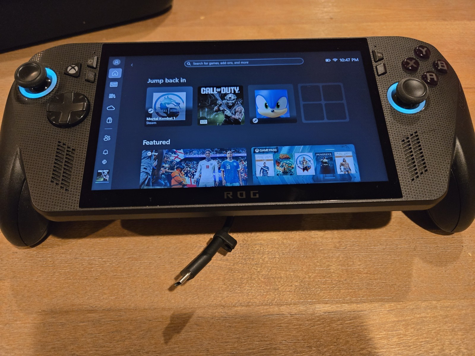 ROG Xbox Ally x Gaming Handheld AMD Ryzen AI Z2 Extreme
