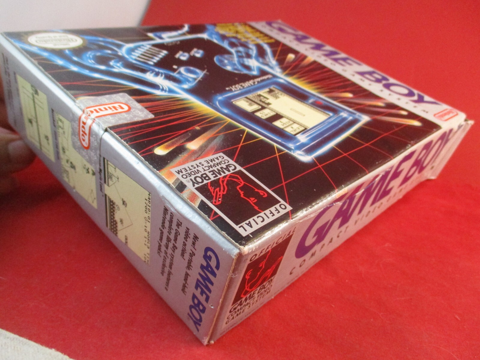 Original Nintendo Game Boy Console System Near Complete w/ Box manual Tetris