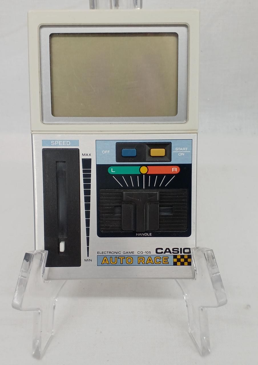 Electronic Game Auto Race Model CG 105 CASIO