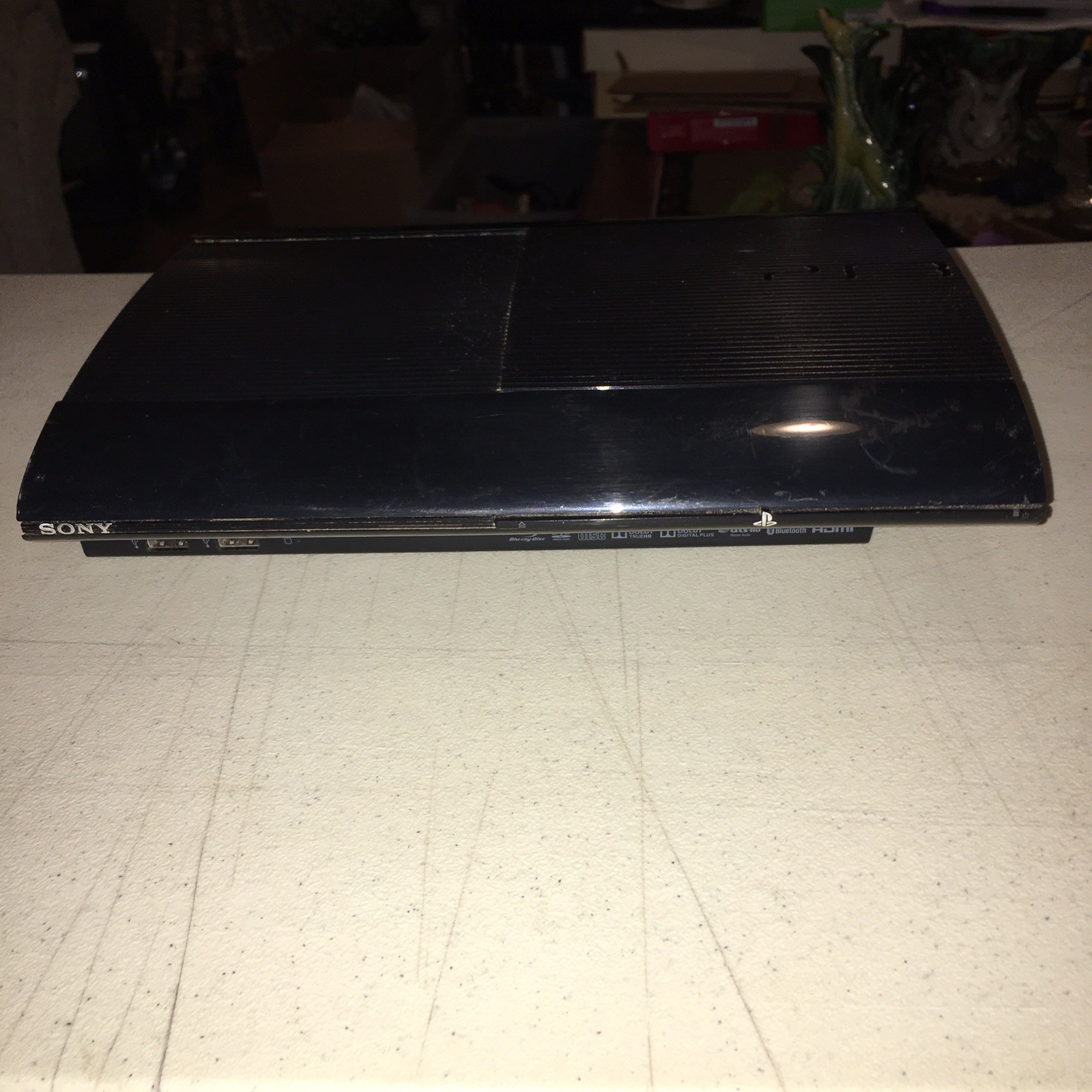 PlayStation 3 PS3 Super Slim Console Only Parts Repair Only CECH-4001B READ