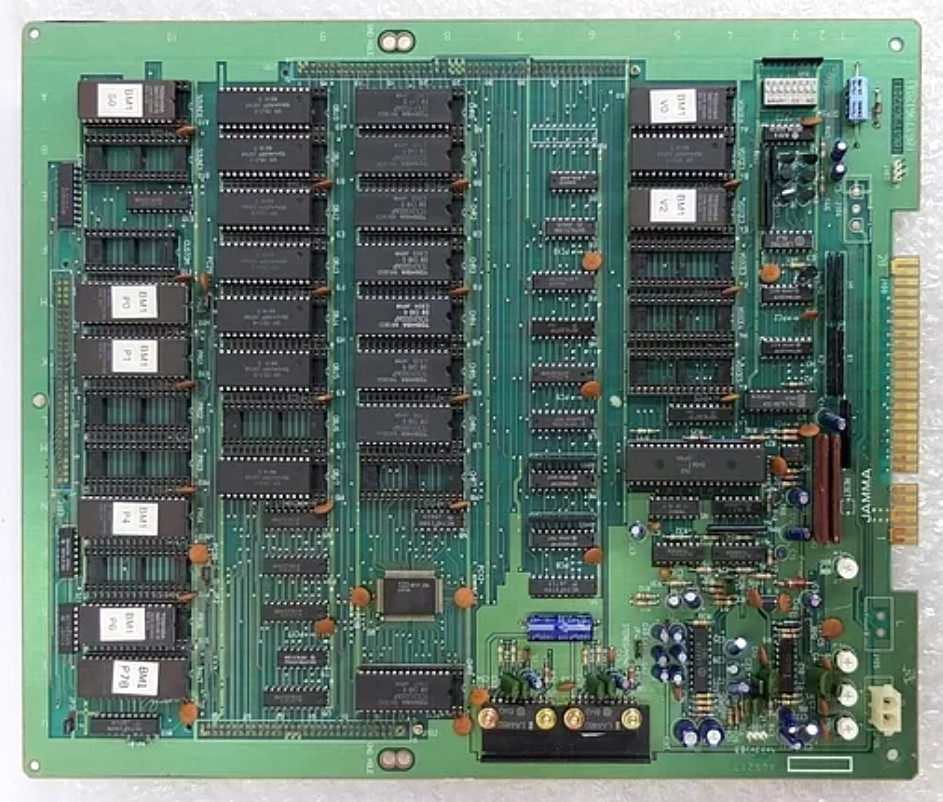 Arcade PCB Chozetsurinjin Bellabowman Motherboard Only Used Working JP Japan