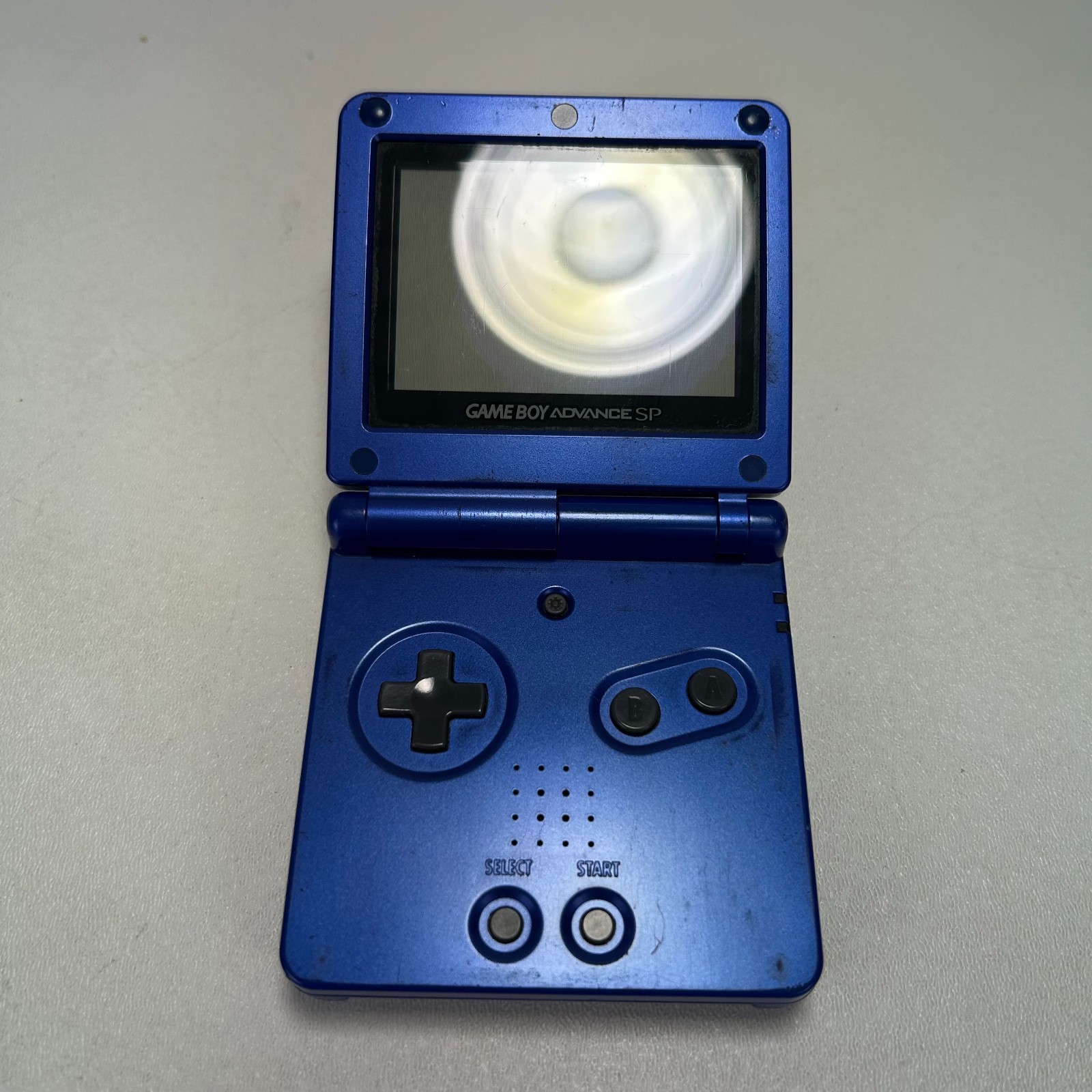 Game Boy Advance SP Bundle Blue GBA Charger Case + 11 Games Tested Works