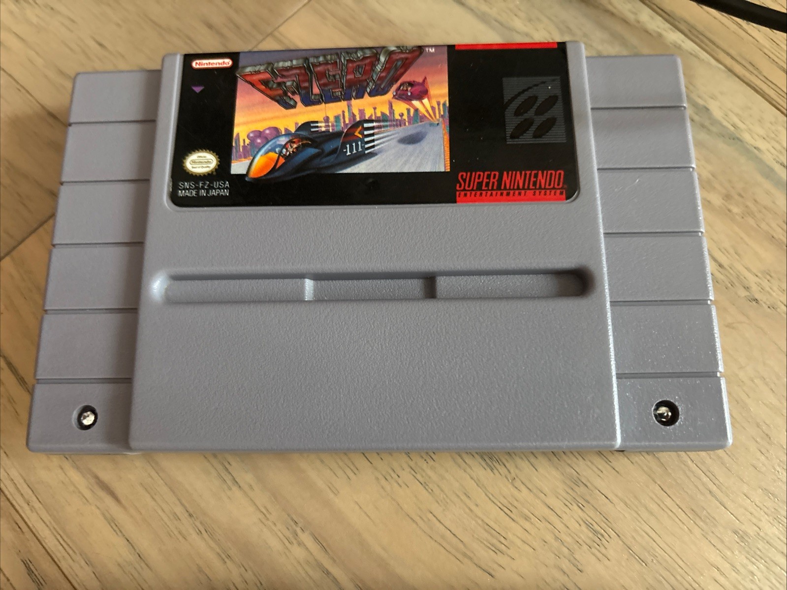 Super Nintendo SNES Console – OEM – 2 Original Controllers + 4 Games All Cords