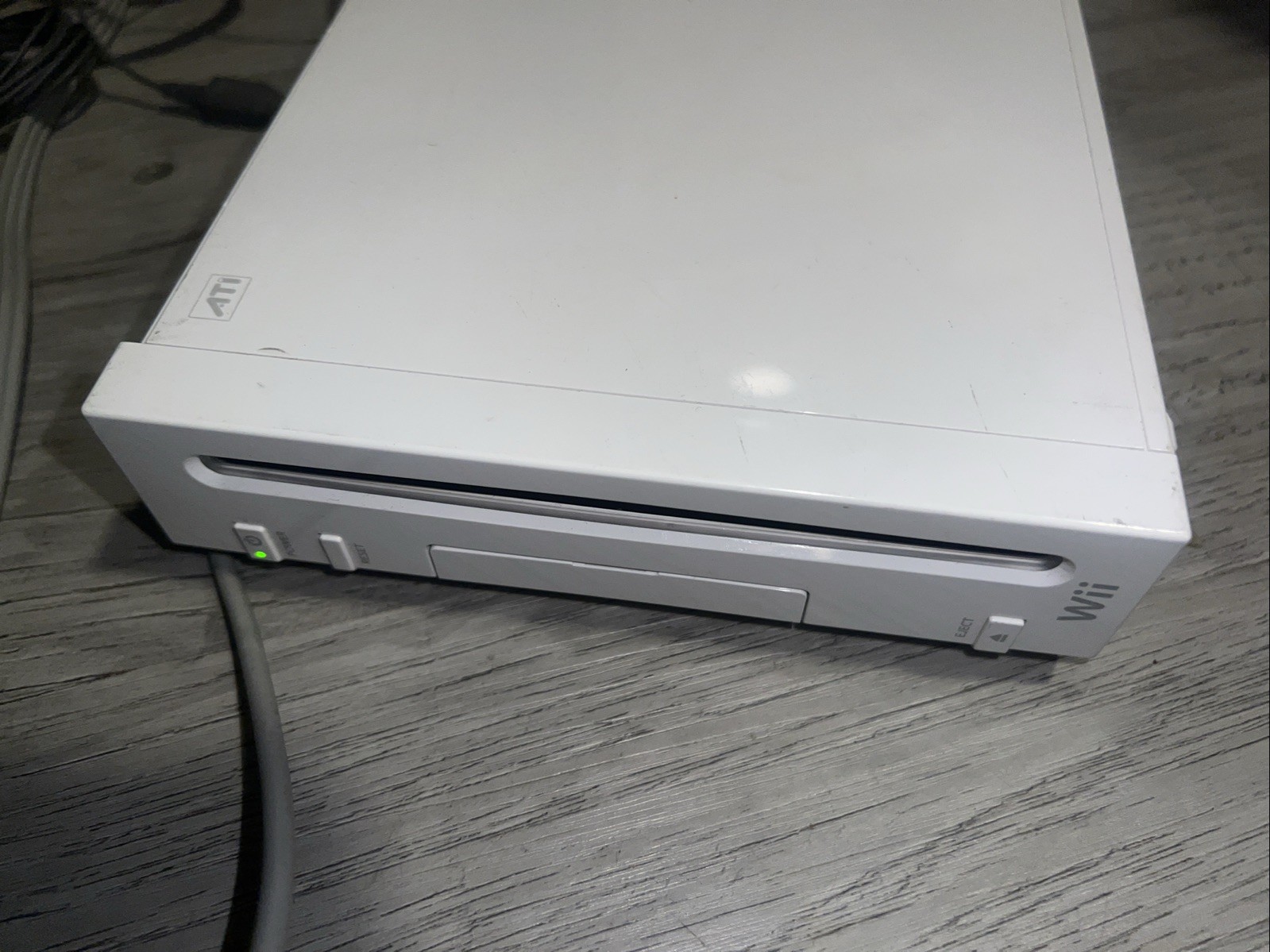 Nintendo Wii RVL-001 512 MB Console White W/ 1Controller, & Cords