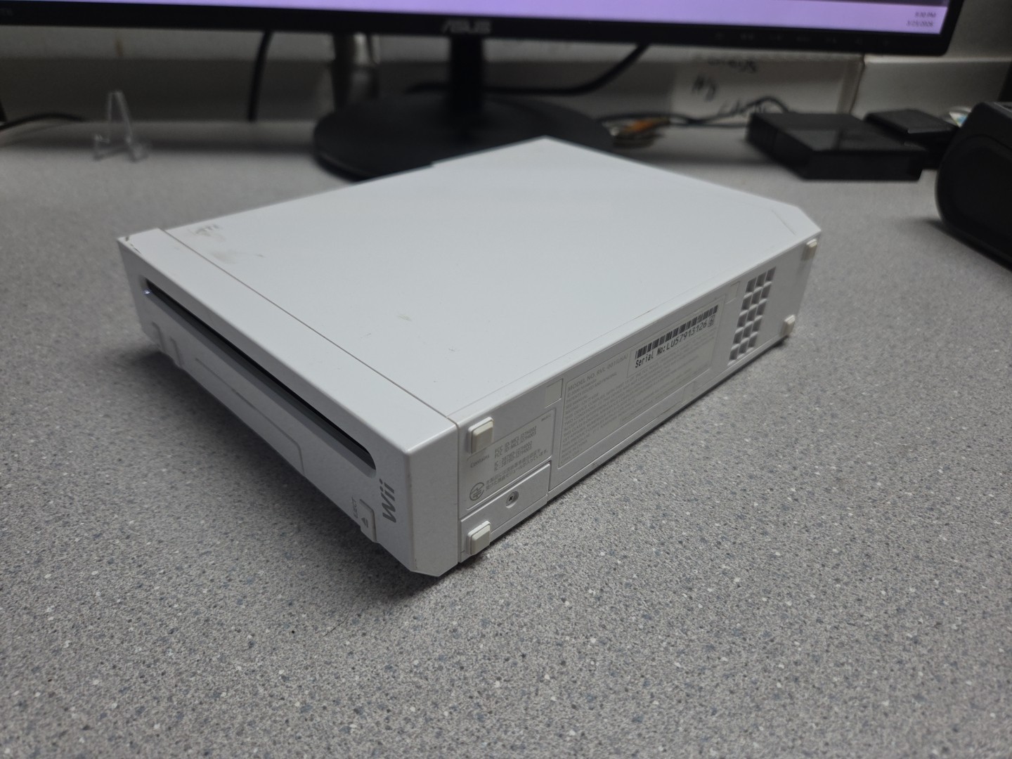 Nintendo Wii Console RVL-001 White – FOR PARTS OR REPAIR ONLY (2B)