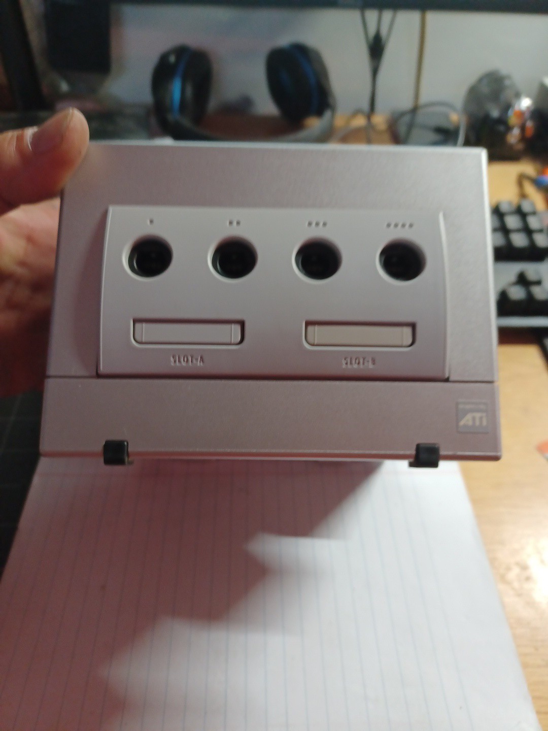 Nintendo GameCube Console Silver DOL-101 USA Console Only Tested