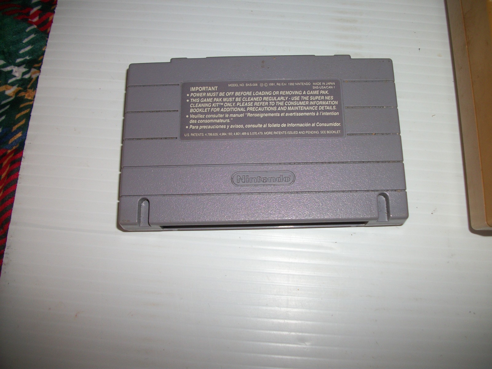 Super Nintendo SNES Console – Bundle 2 Controllers, Cables, Mario All Stars Game