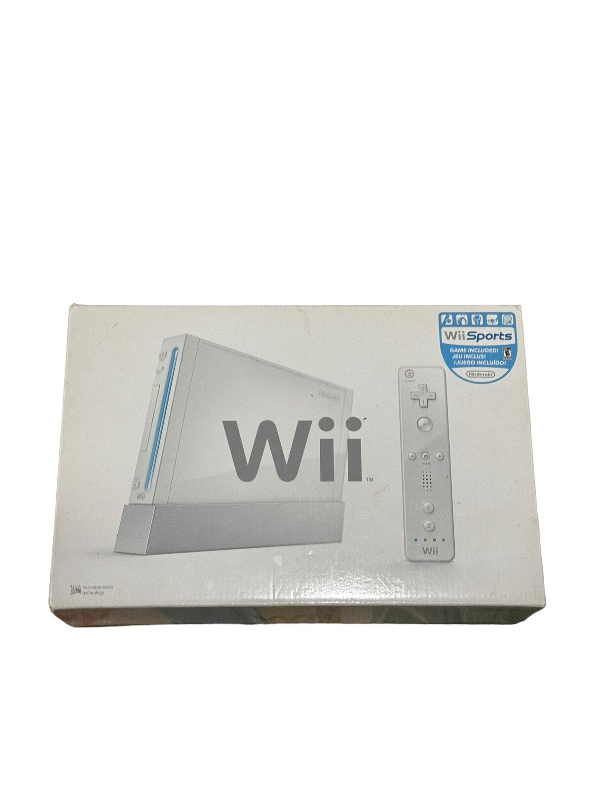 Nintendo Wii Sports White Home Console – Box, Console, Manuels – No Controller