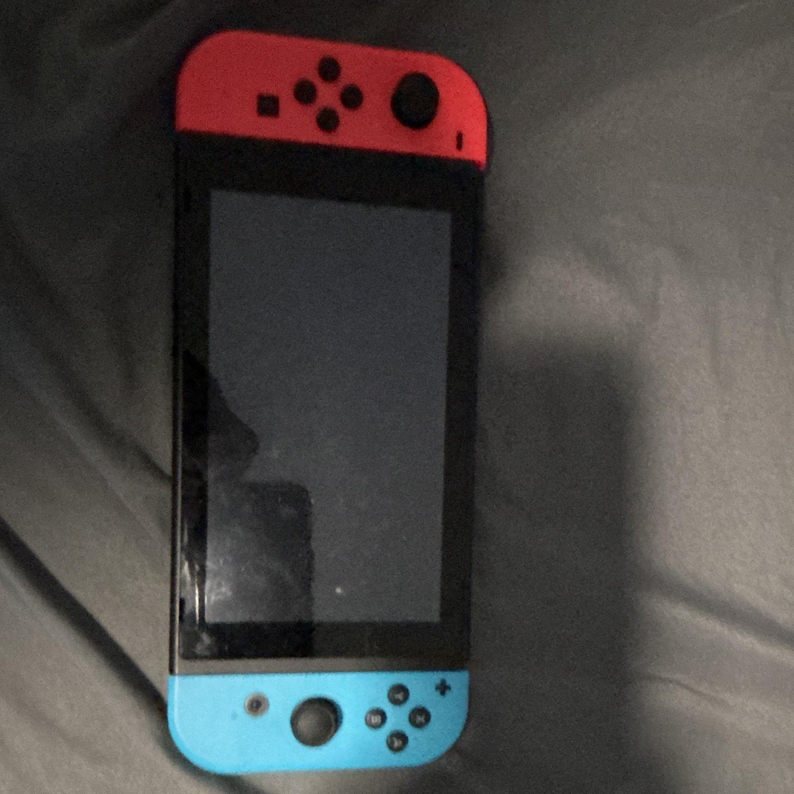 Nintendo Switch 32GB used Console Neon Red/Blue Joy-Cons, Dock, and Charger