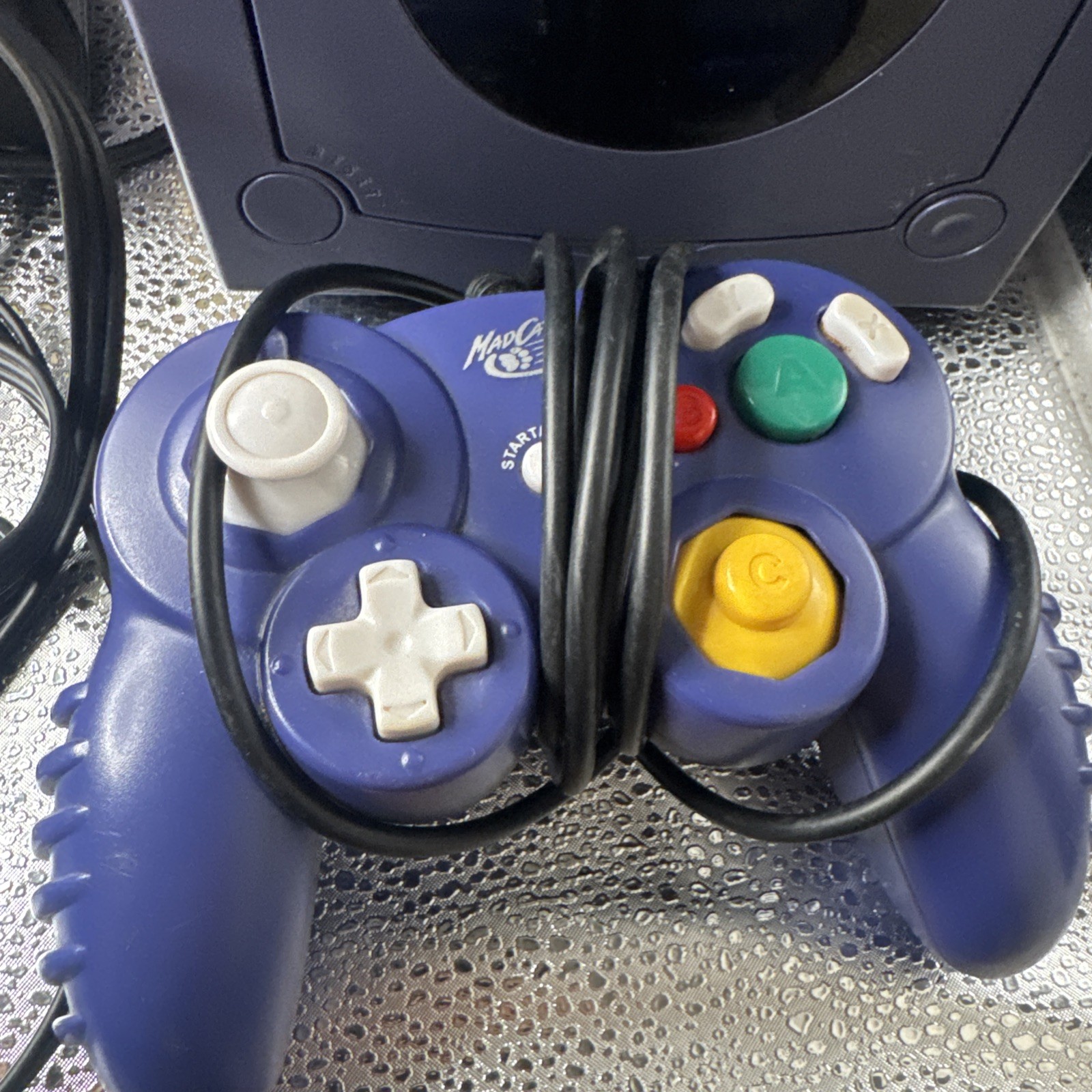 Nintendo GameCube Home Console – Indigo with Controller and Cords Tested!