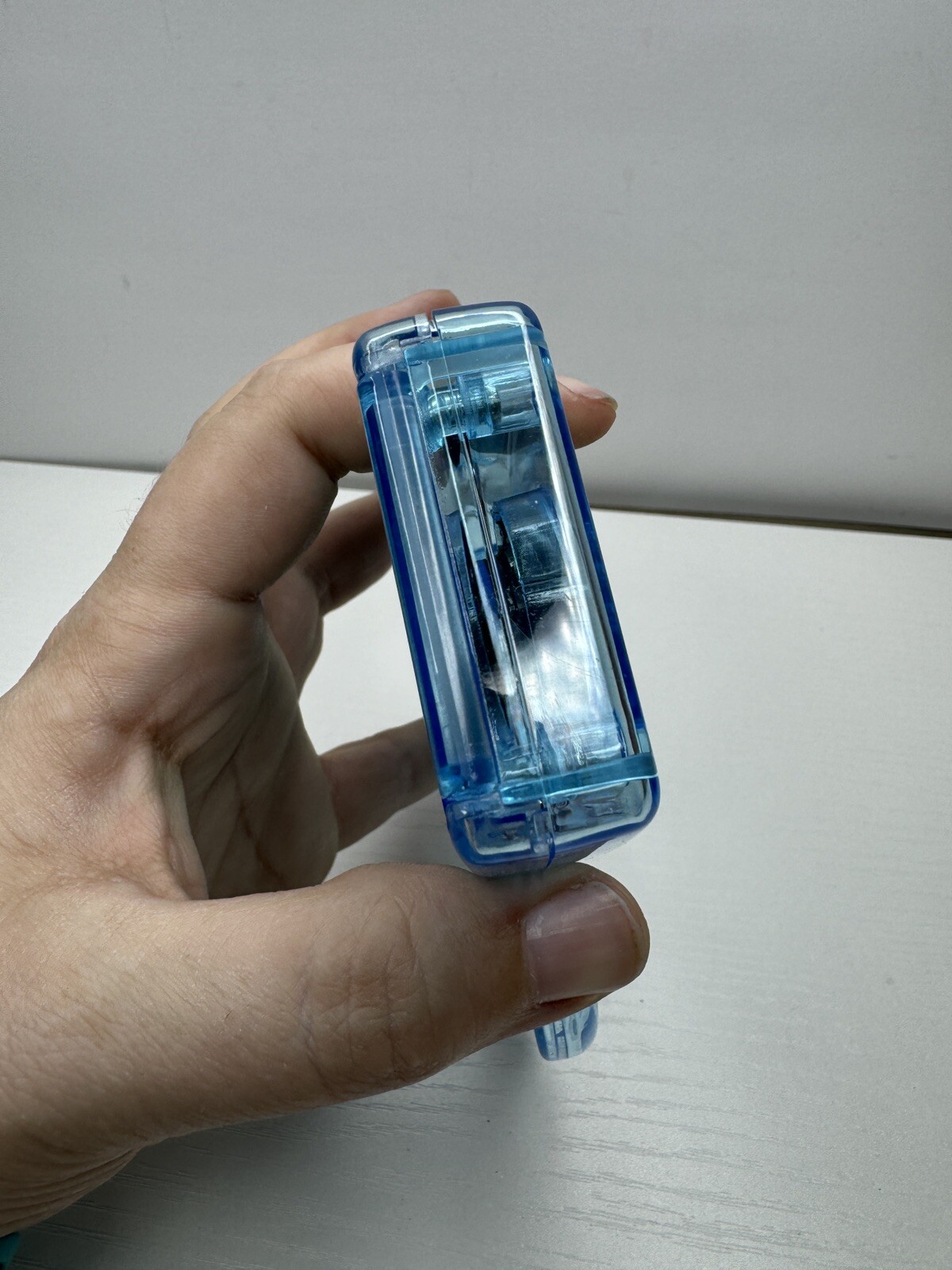 Pocket Game Player w Clear Blue Case TESTED Works