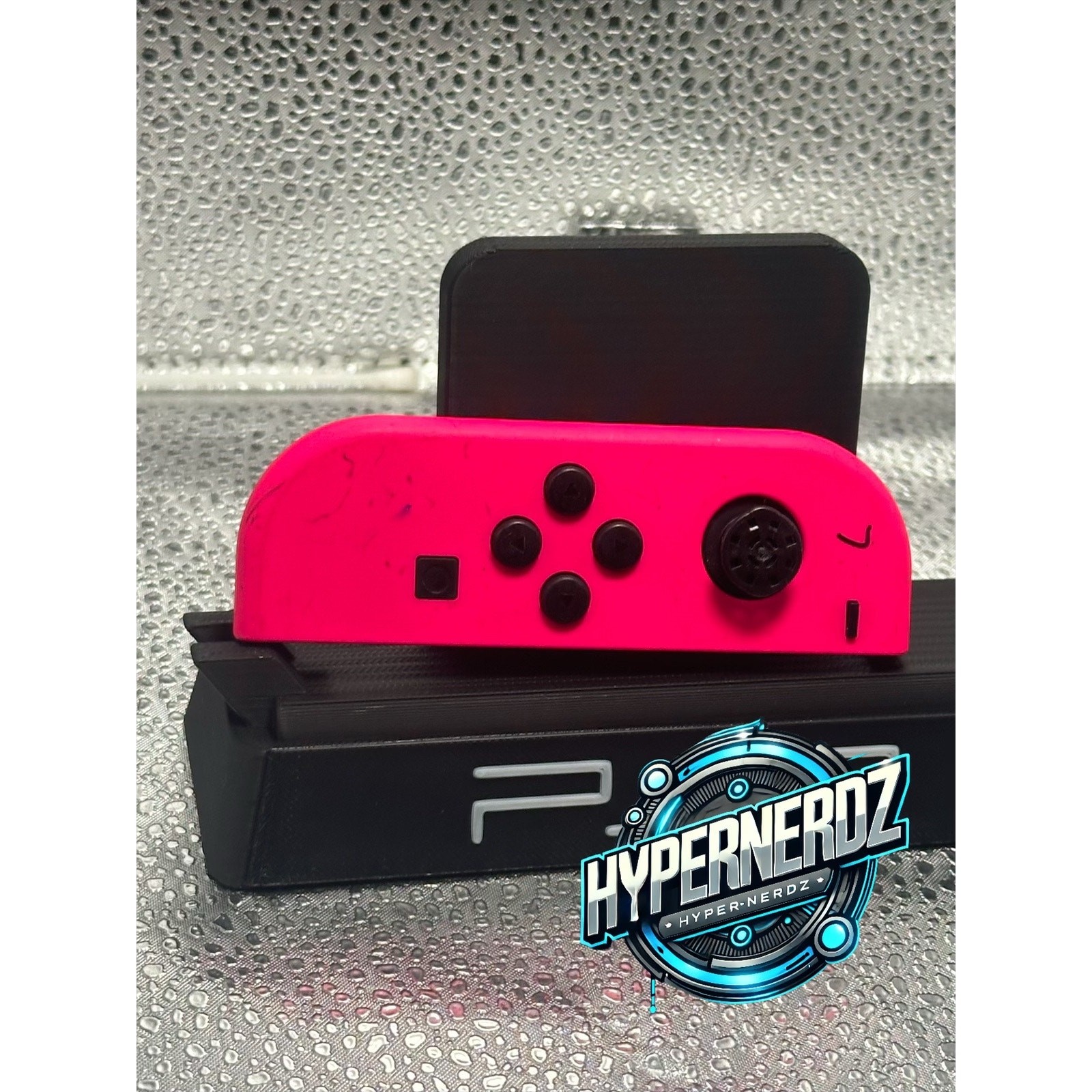OEM Nintendo Switch Left Joy-Con Neon Pink Parts Repair Disassembled
