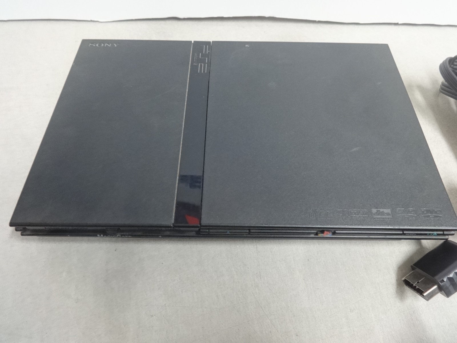 OEM Sony PS2 SLIM Video Game System Console Bundle Set Playstation-2 SCPH-77001