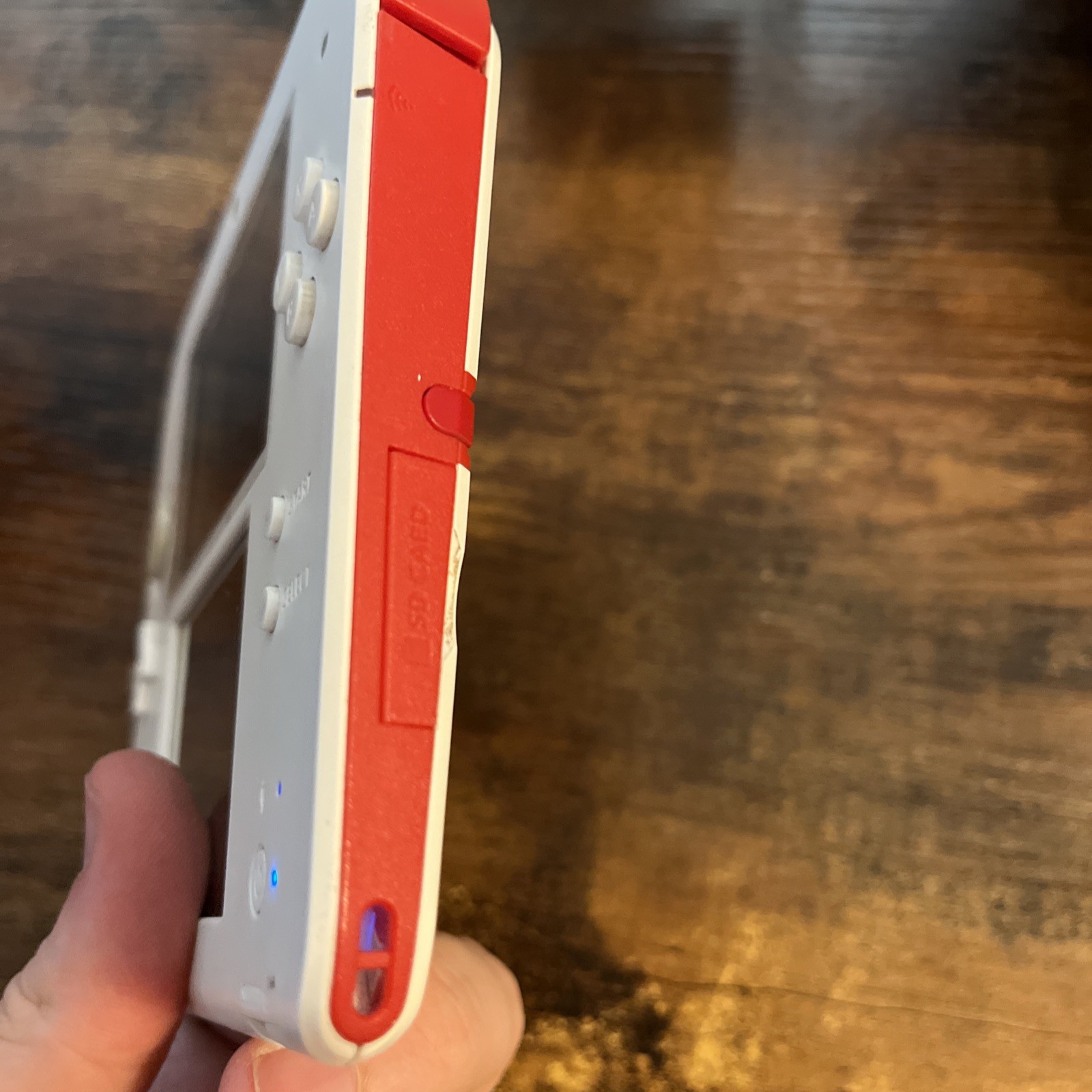 Nintendo 2DS White And Red Handheld Console
