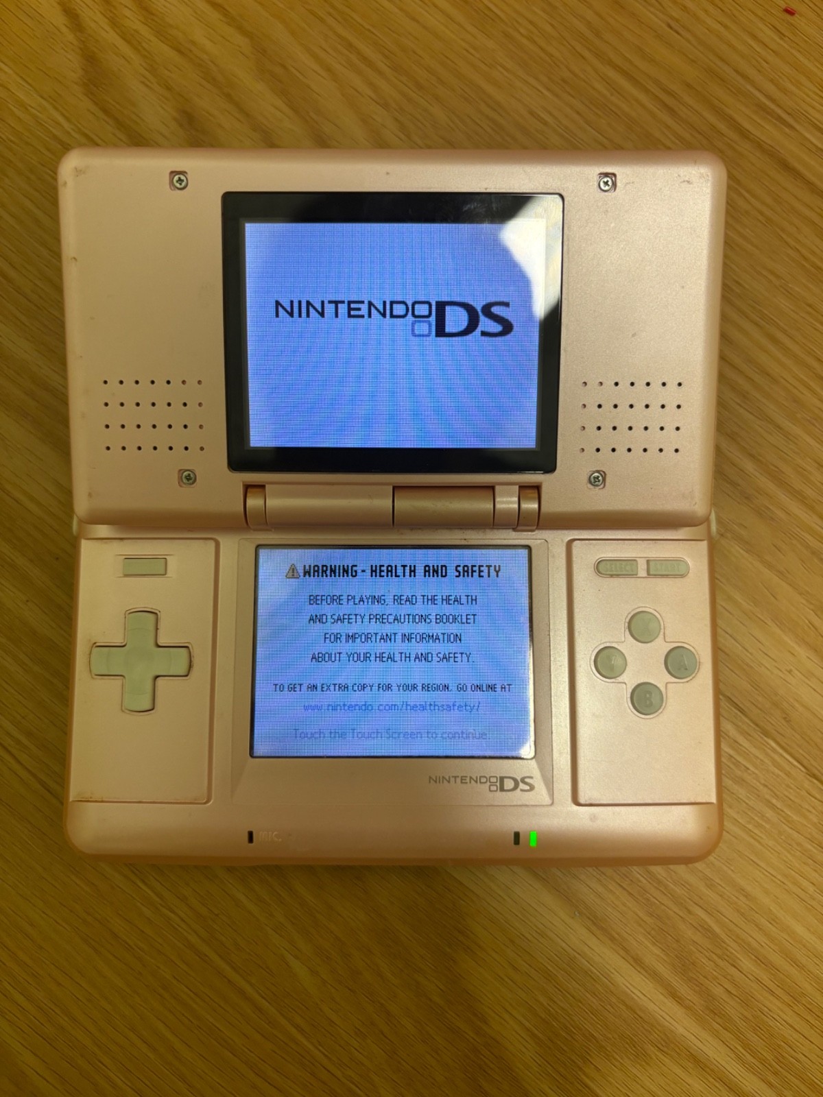 Nintendo DS Candy Pink Handheld System – Good Condition! – TESTED AND WORKING