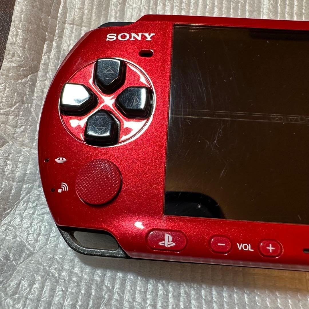 PSP 3000 Value Pack Red/Black 4817 From Japan