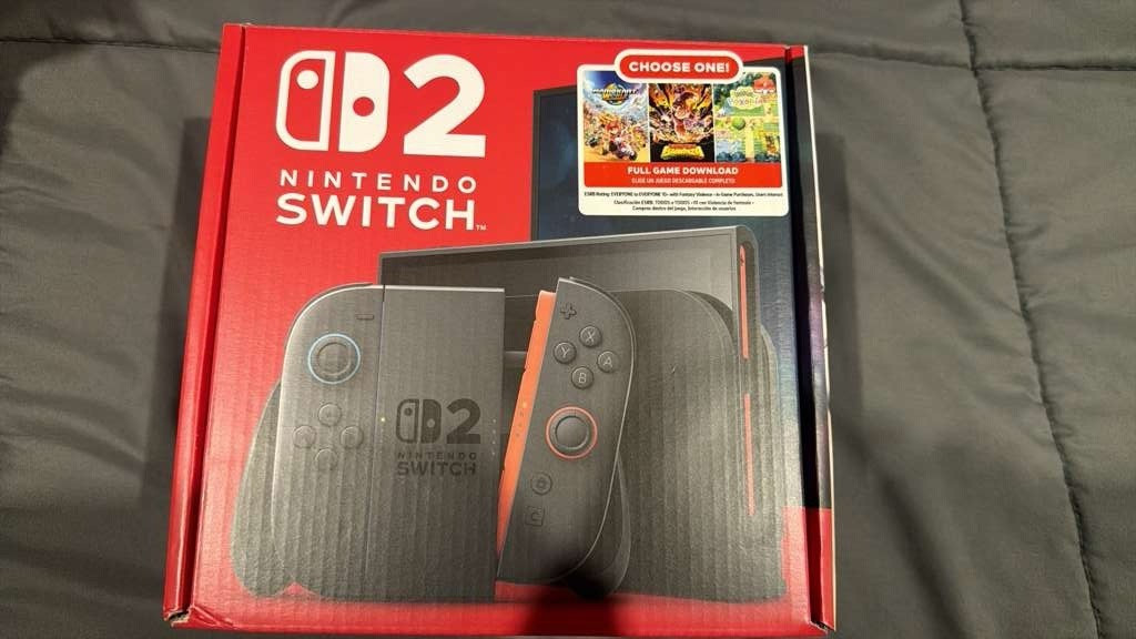 Nintendo Switch 2 Hybrid Console 256GB 1080p Wi-Fi HDMI USB-C Black