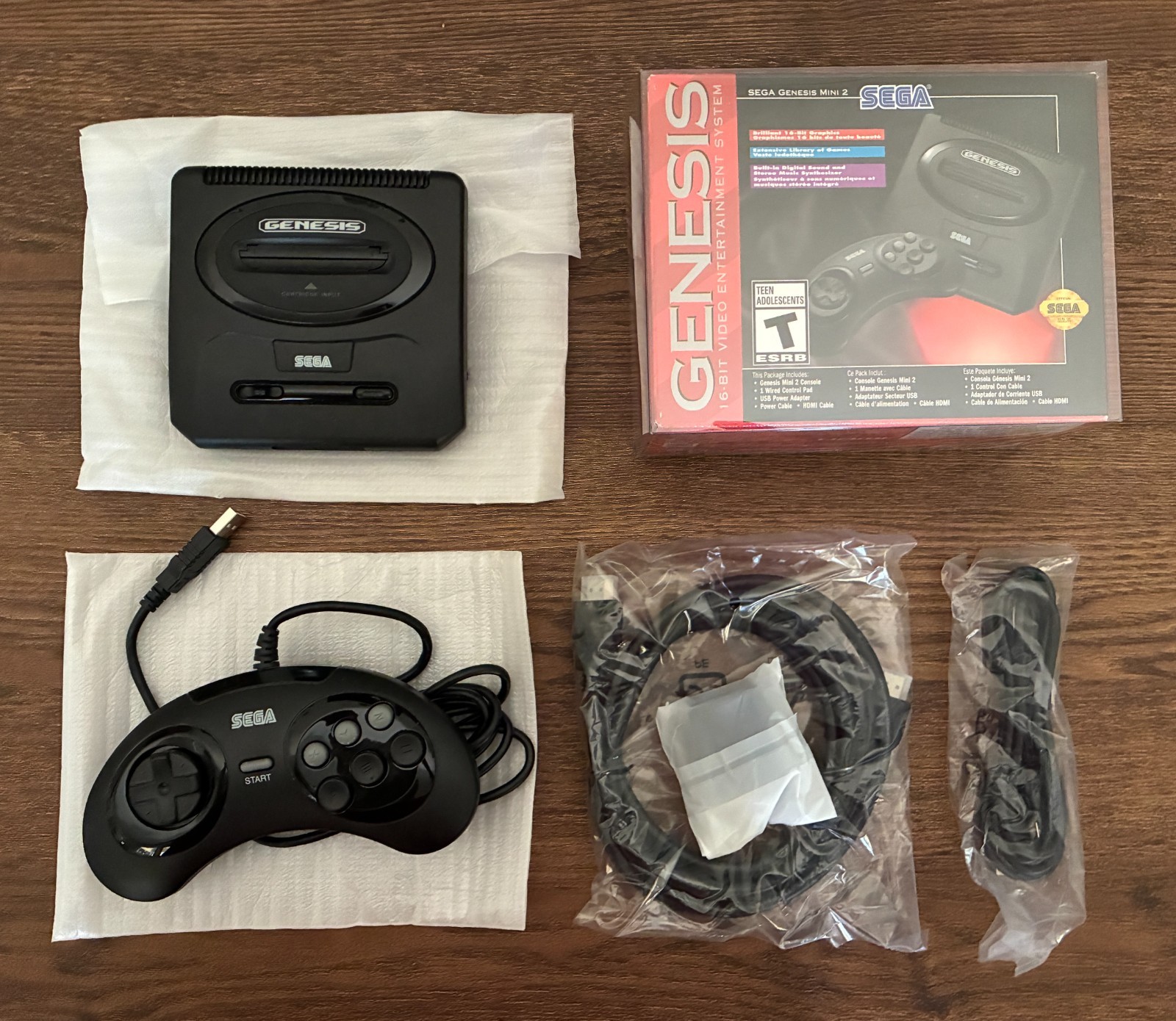 SEGA Genesis Mini 2 Console – Open Box and Tested