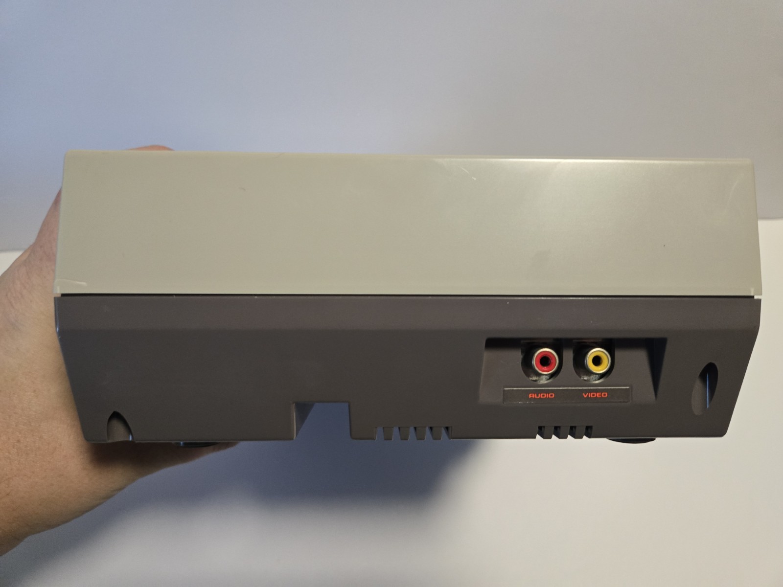 Nintendo NES Control Deck Console Complete with Original Box Cleaned TESTED
