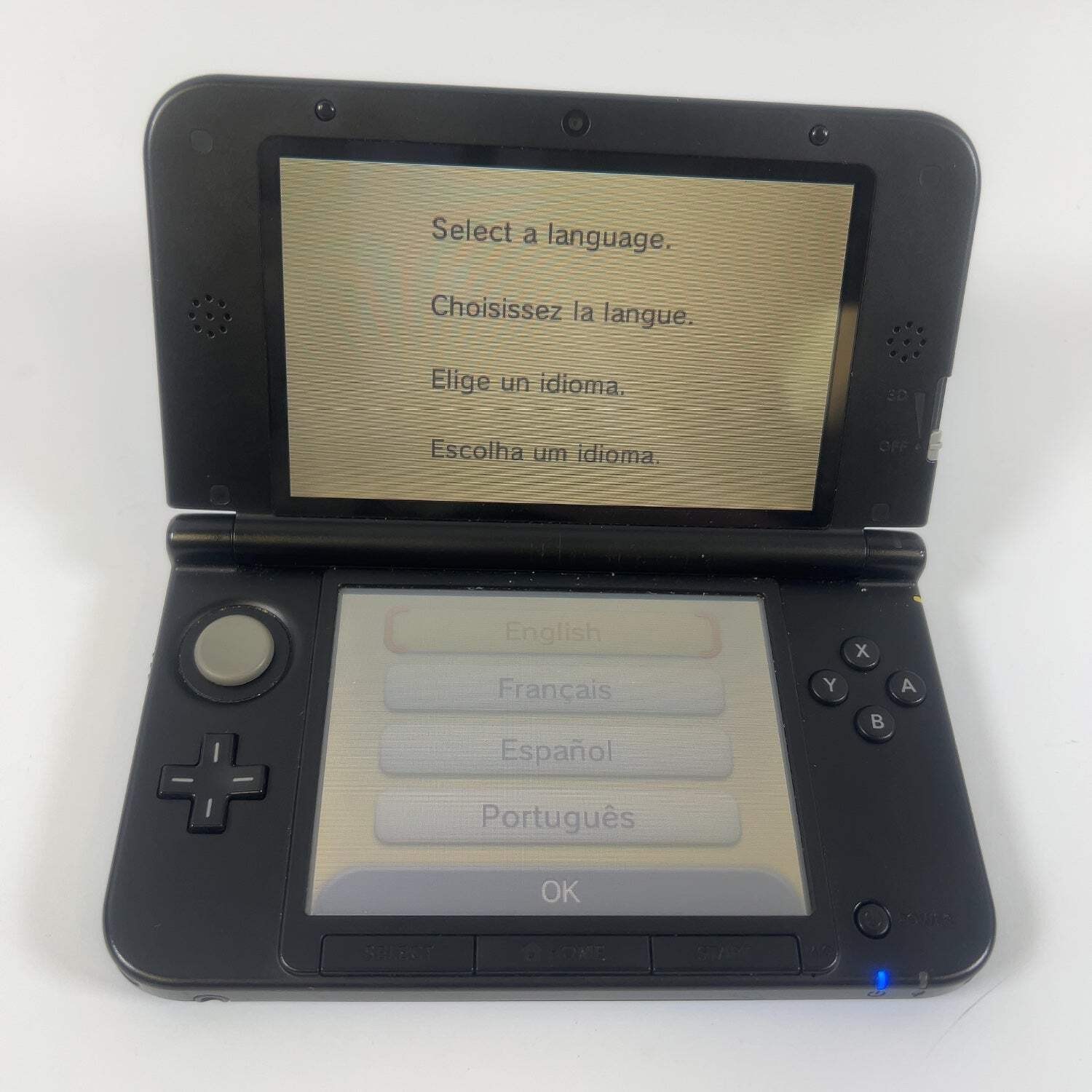 Nintendo 3DS XL Handheld Game Console Only SPR-001 Blue/Black