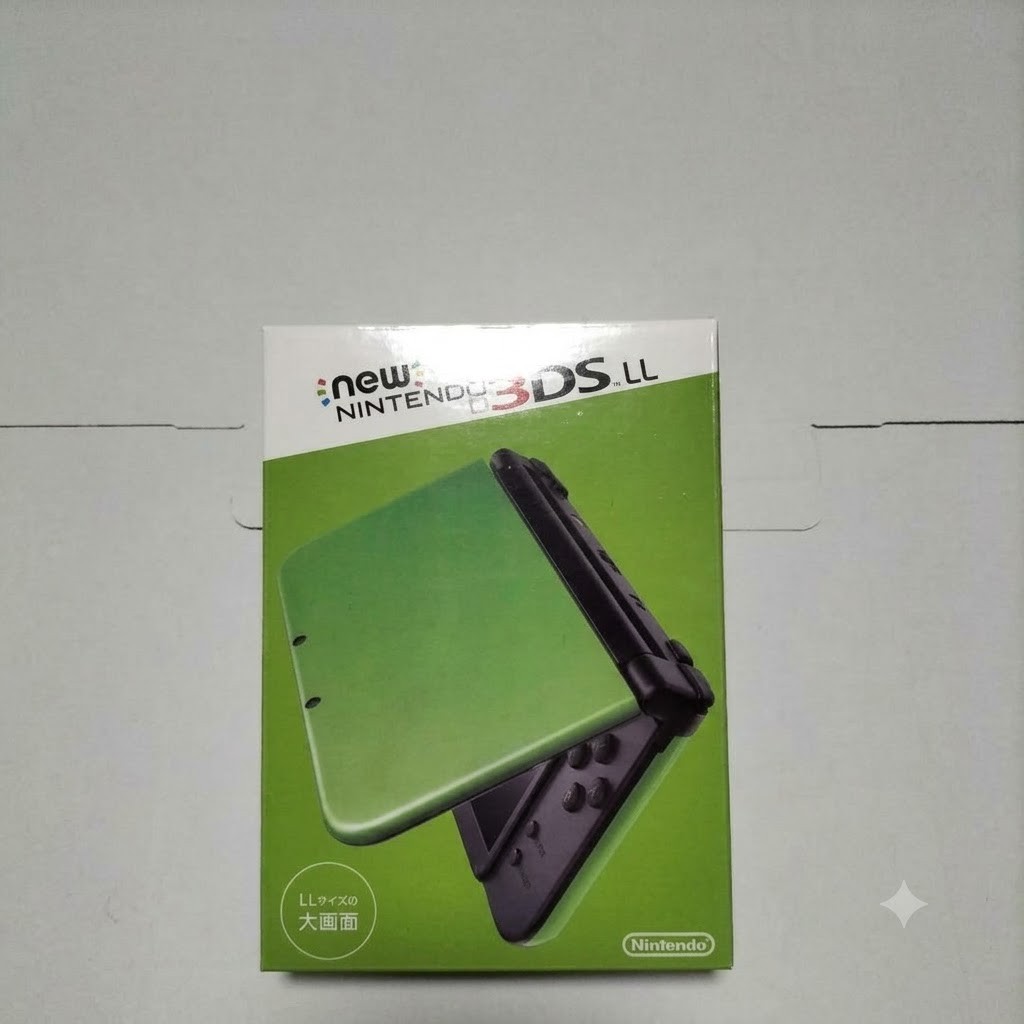 New Nintendo 3DS LL Lime Black – Brand New Sealed – Japan Model – Lime×Black 3DS