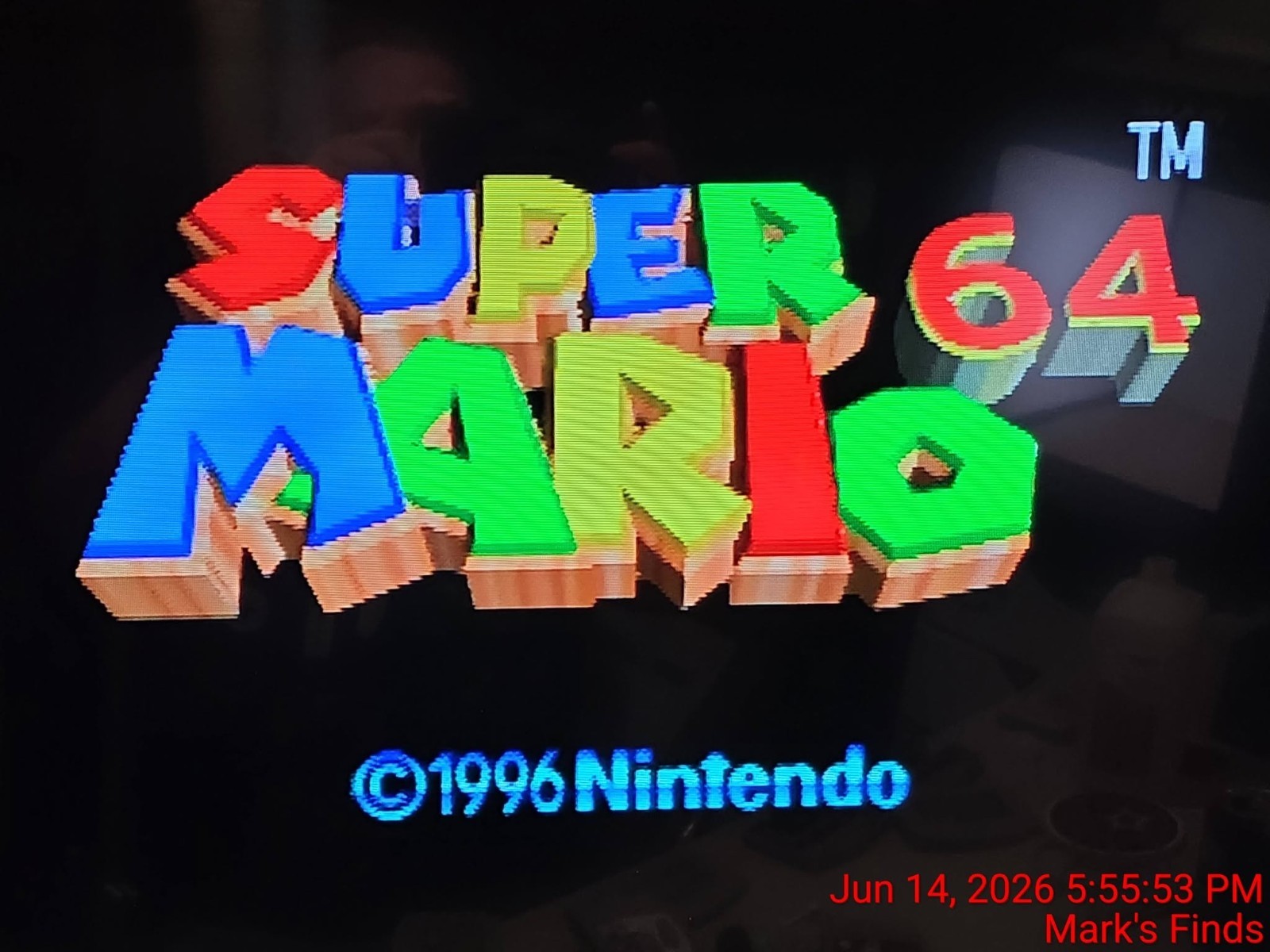 Nintendo 64 Console Bundle N64 W/ 7 Games Super Mario 64 Tested