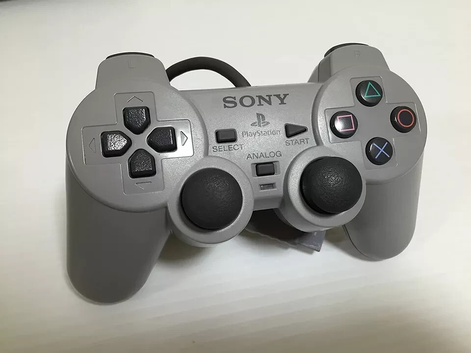 Sony PlayStation 1 Game Console – Gray *Includes 2 controllers*