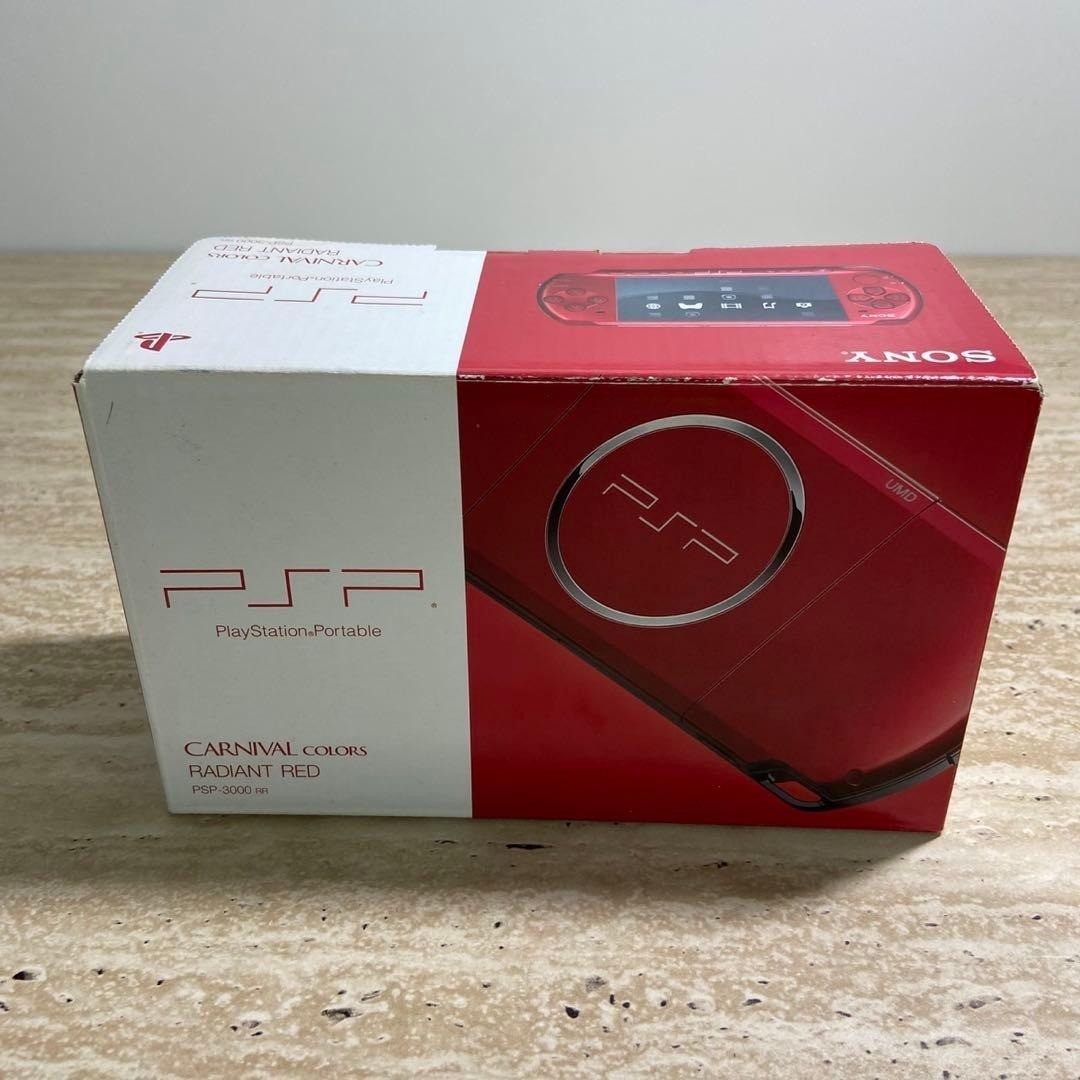 Title Sony PSP 3000 Radiant Red Console Complete in Box Excellent Condition 7097