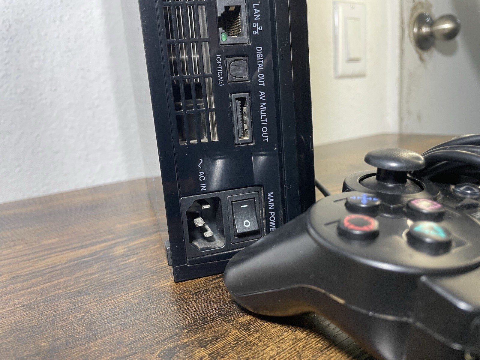 Sony PlayStation 3 PS3 Black Backwards Compatible 1080p HDMI YLOD FOR PARTS READ